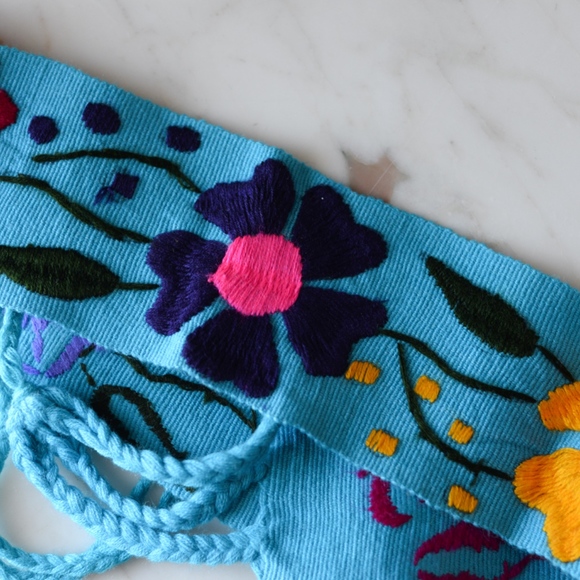 Embroidered Faja Wrap Belts - Picture 4 of 4